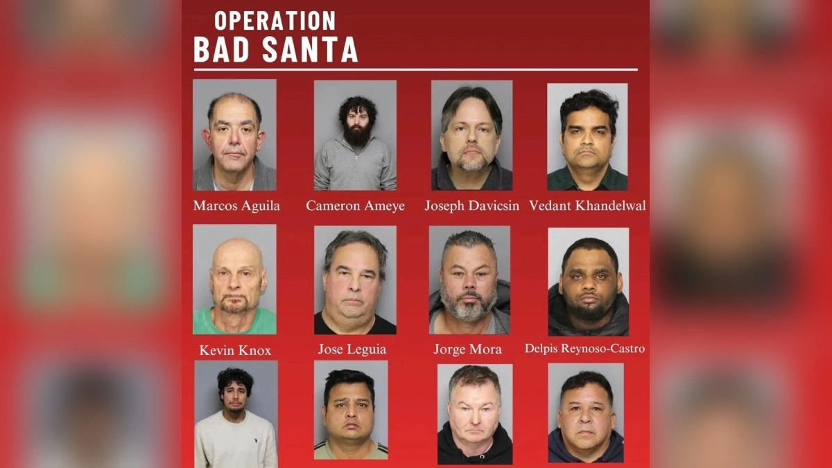 Operativo encubierto en Nueva Jersey detect a 12 hombres que intentaron tener relaciones sexuales con menores