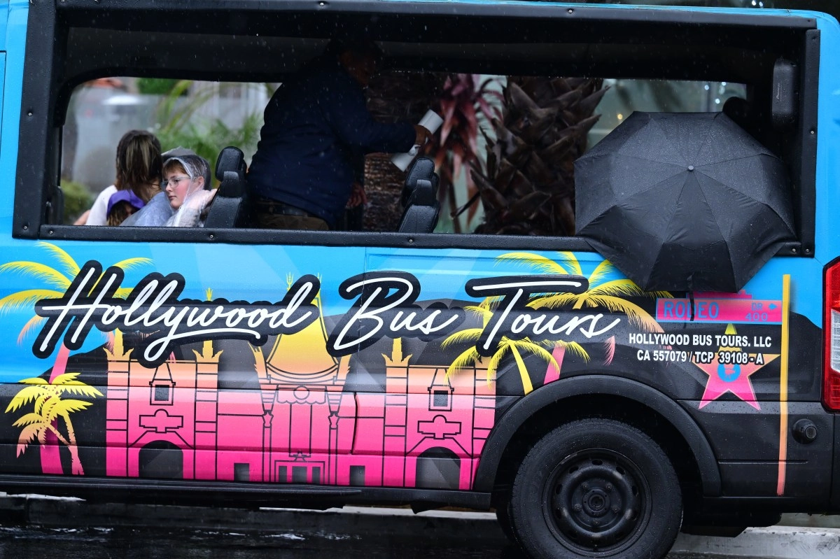 Sur de California recibe el Ao Nuevo con tormenta invernal