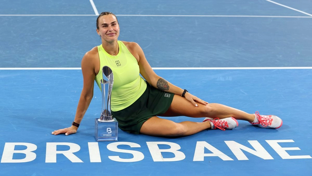 Aryna Sabalenka gana el Torneo de Brisbane y le habla de matrimonio a su novio