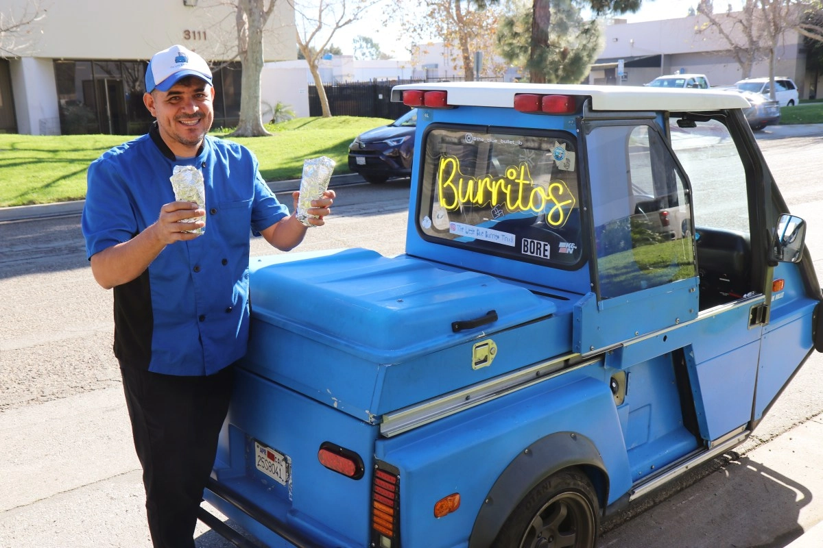 El xito detrs de los burritos de la 8216troquita8217 azul