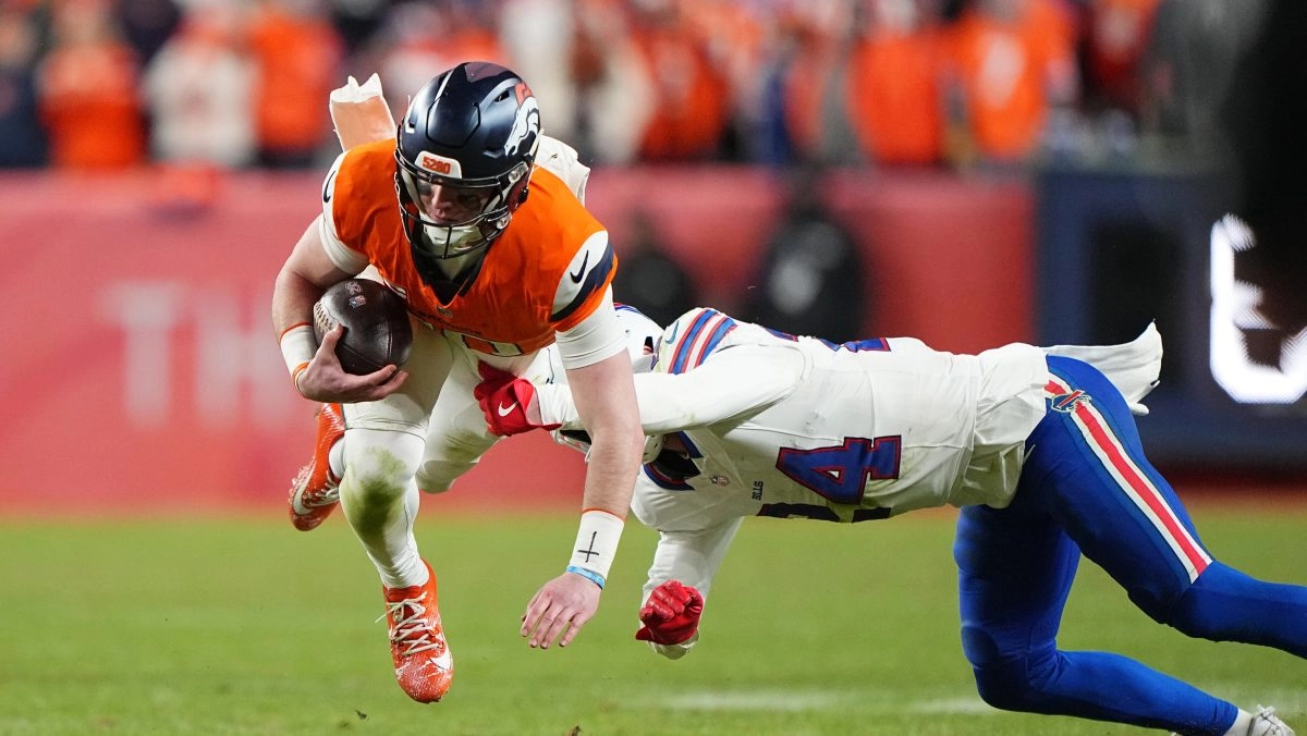 Malas noticias en Denver Los Broncos tendrn que arreglrselas sin Bo Nix en la final de la AFC por lesin