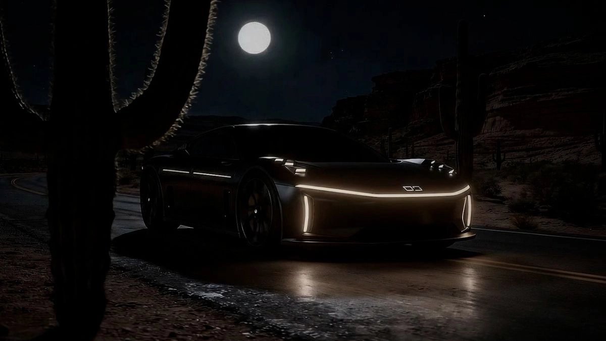 Parece imposible el auto que 8220desaparece8221 en la noche