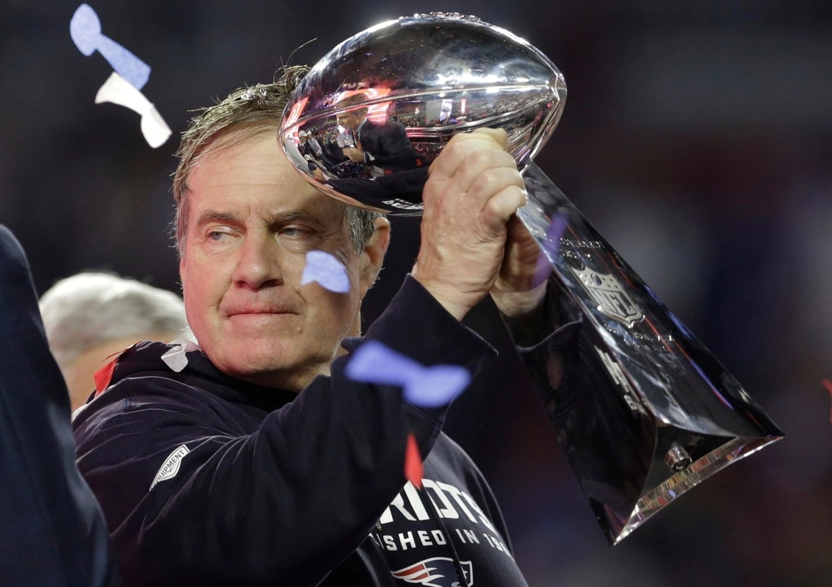 Bill Belichick fuera del Saln de la Fama en su primer ao