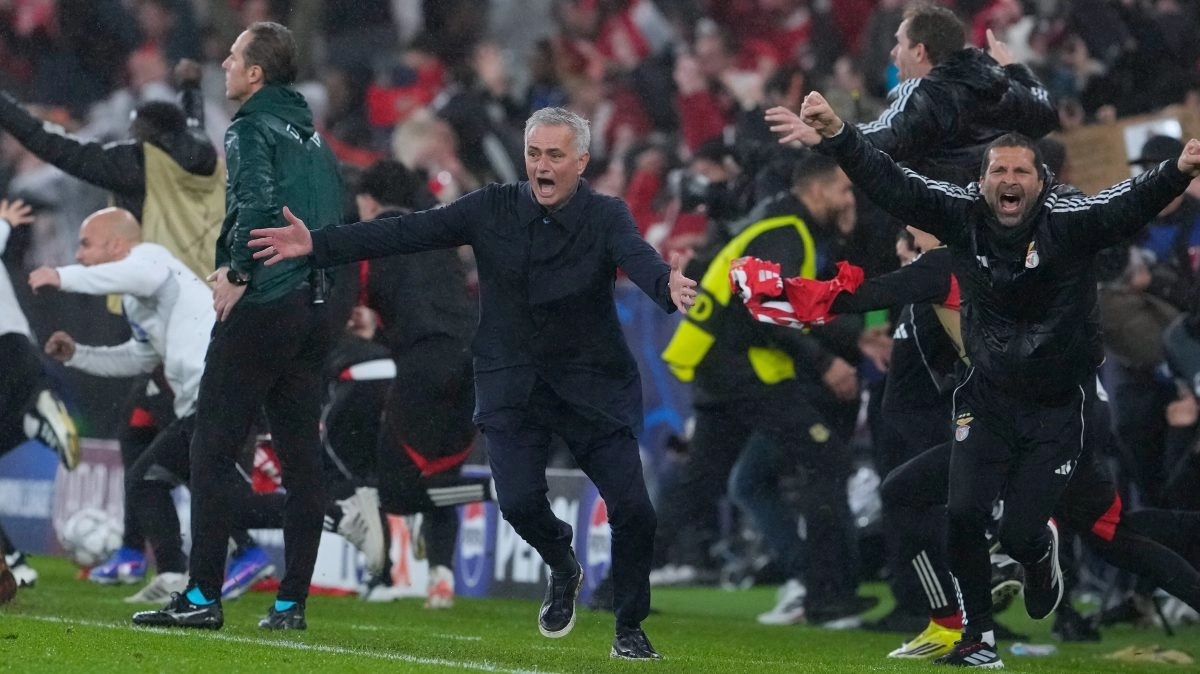 El Benfica de Mourinho deja fuera al Madrid del top ocho con gol heroico de su portero