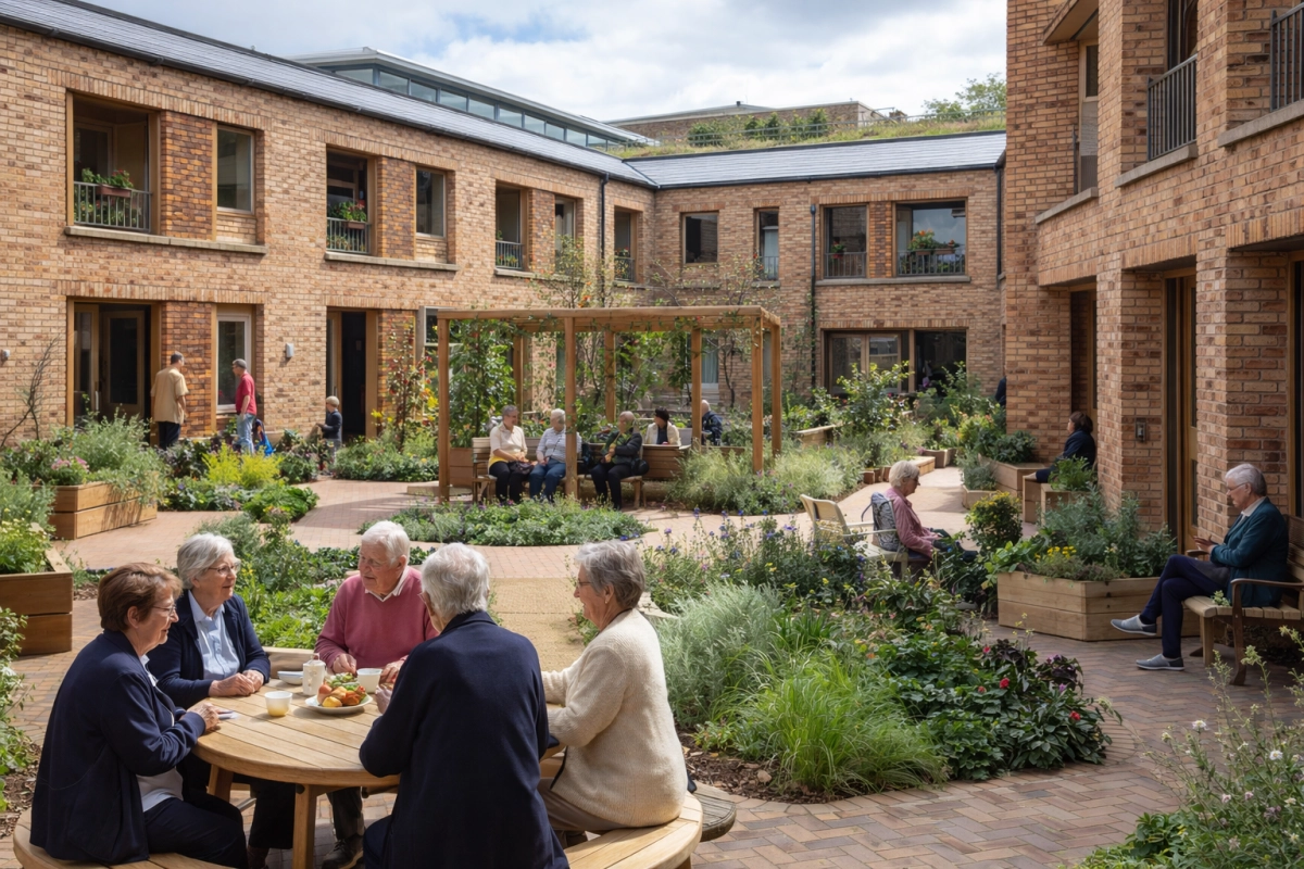 A building that combats loneliness won the most important architecture prize