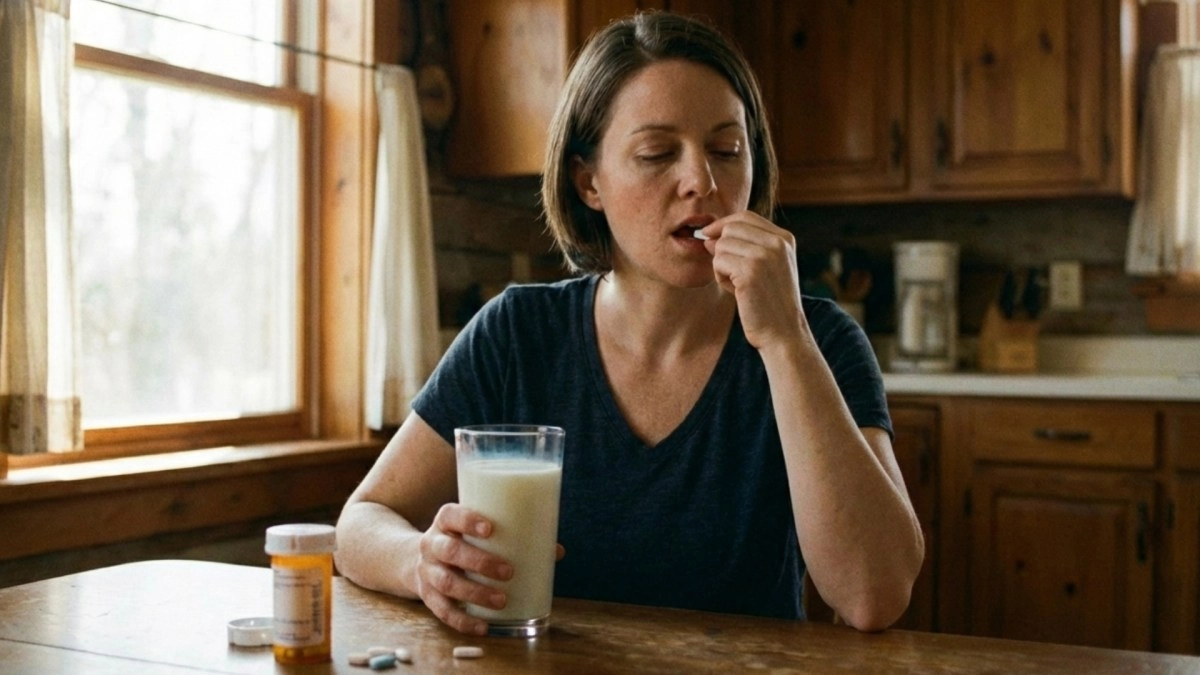 Is taking antibiotics with milk risky Doctors warn