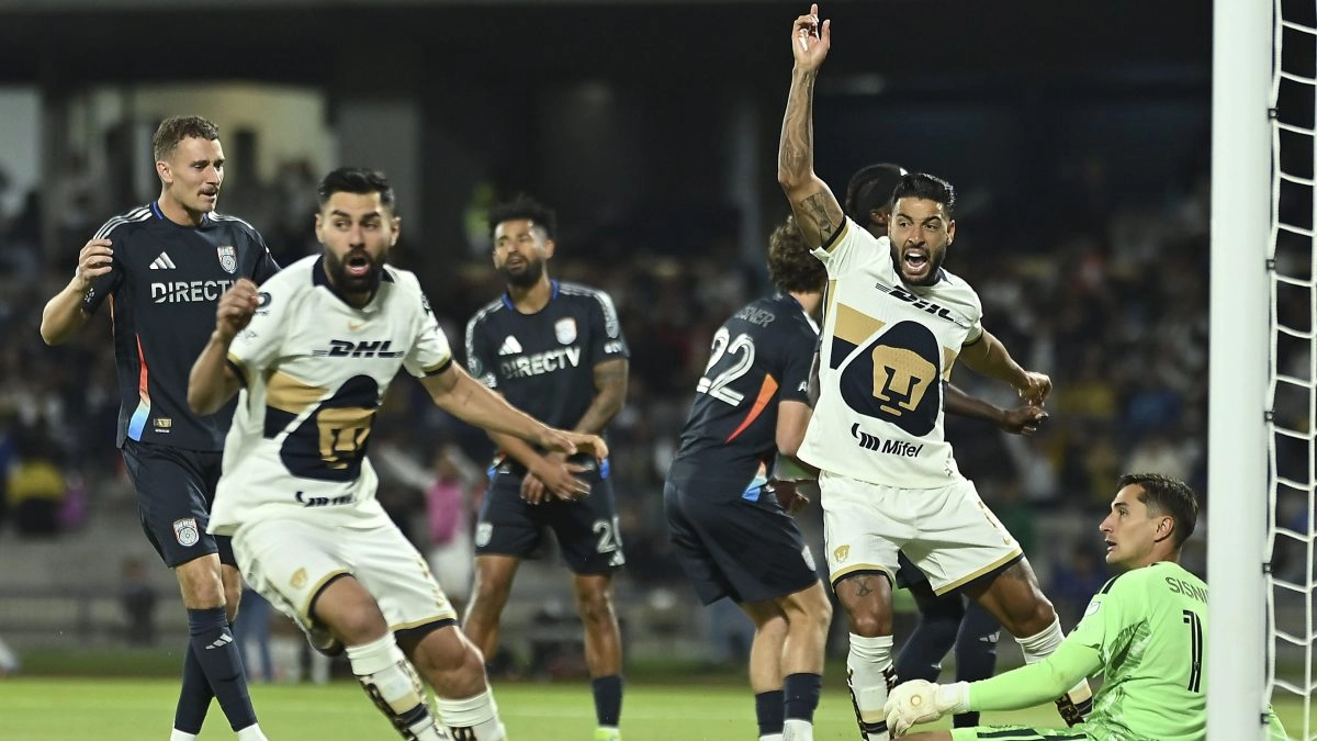Pumas couldnt come back to San Diego FC and were outside of the Concachampions