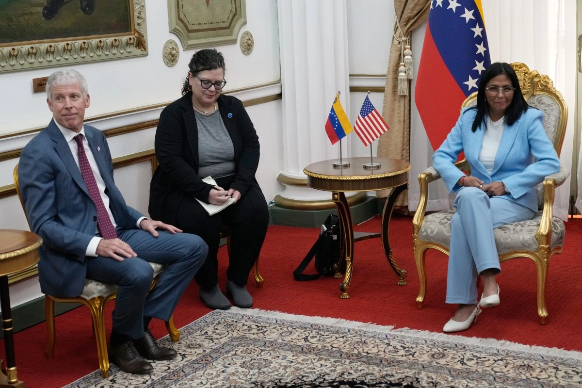 Secretary of Energy promotes historic agreement with Delcy Rodrguez in Caracas