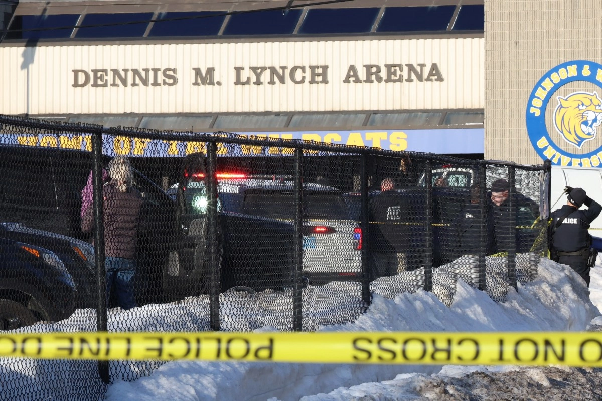 Shooting during hockey game in Rhode Island leaves three dead including the aggressor