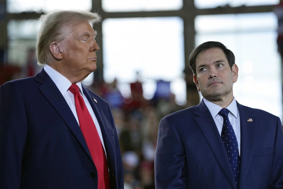Donald Trump jokes about firing Marco Rubio for an emotional speech he delivered