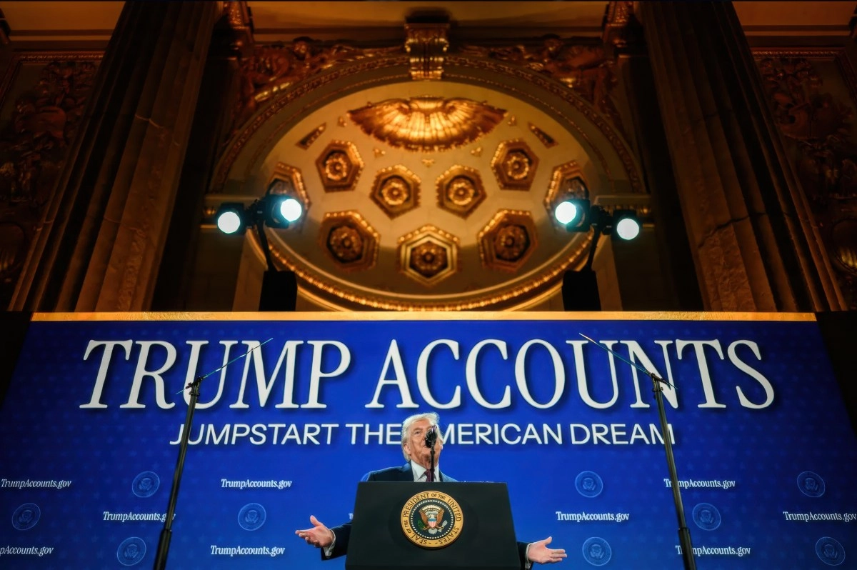 When will you receive the 1000 from Trump Accounts
