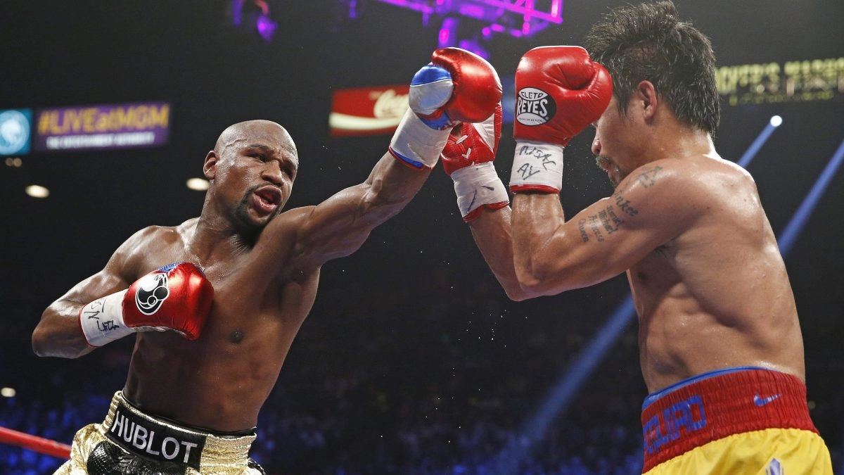Floyd Mayweather Jr and Manny Pacquiao in historic rematch for September on Netflix
