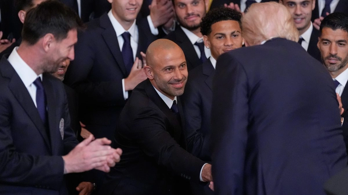 Mascherano was angry by the controversy generated by Inter Miamis visit to the White House