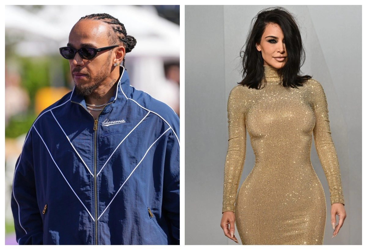Lewis Hamilton reacts to Kim Kardashians glamour on Oscars night