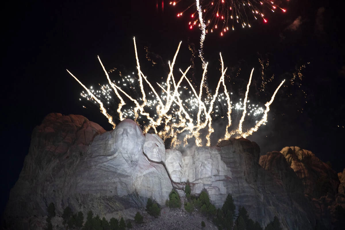 US 250th anniversary celebration to include fireworks at MtRushmore