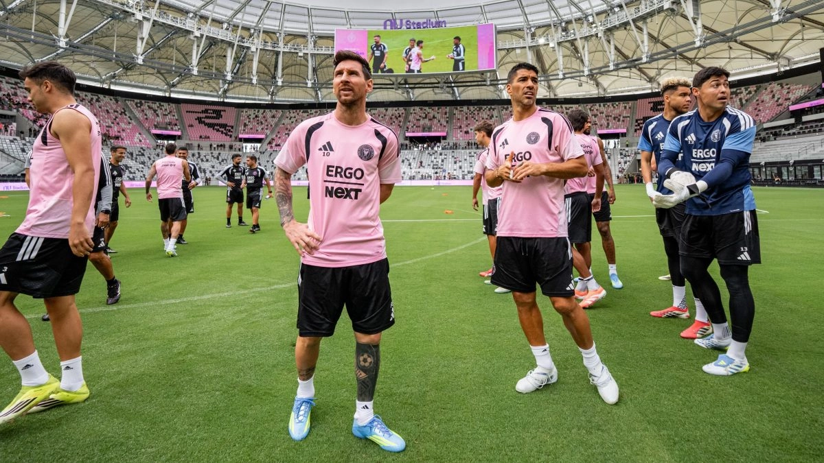 Messi was impressed by the new home of Inter Miami which opens this Saturday vs Austin