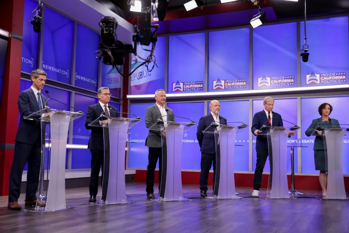 Six california governor candidates debate key policies