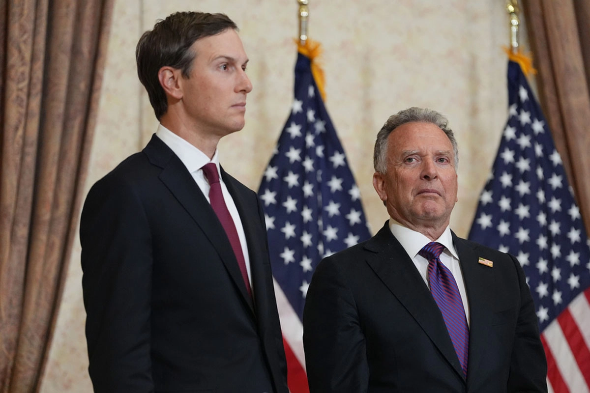 Donald Trumps soninlaw and Steve Witkoff take on the challenge of negotiating an agreement between the US and Iran