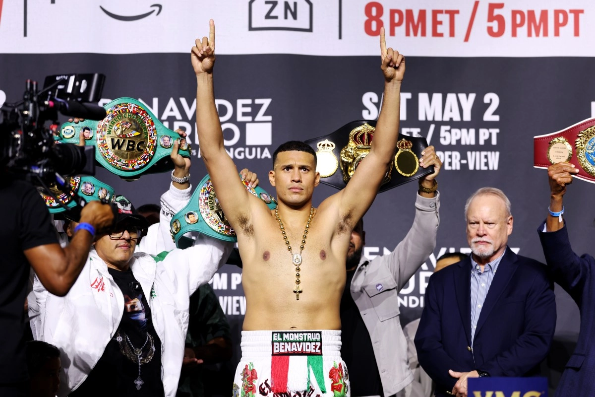 David Benavdez reacted harshly to Canelos next fight