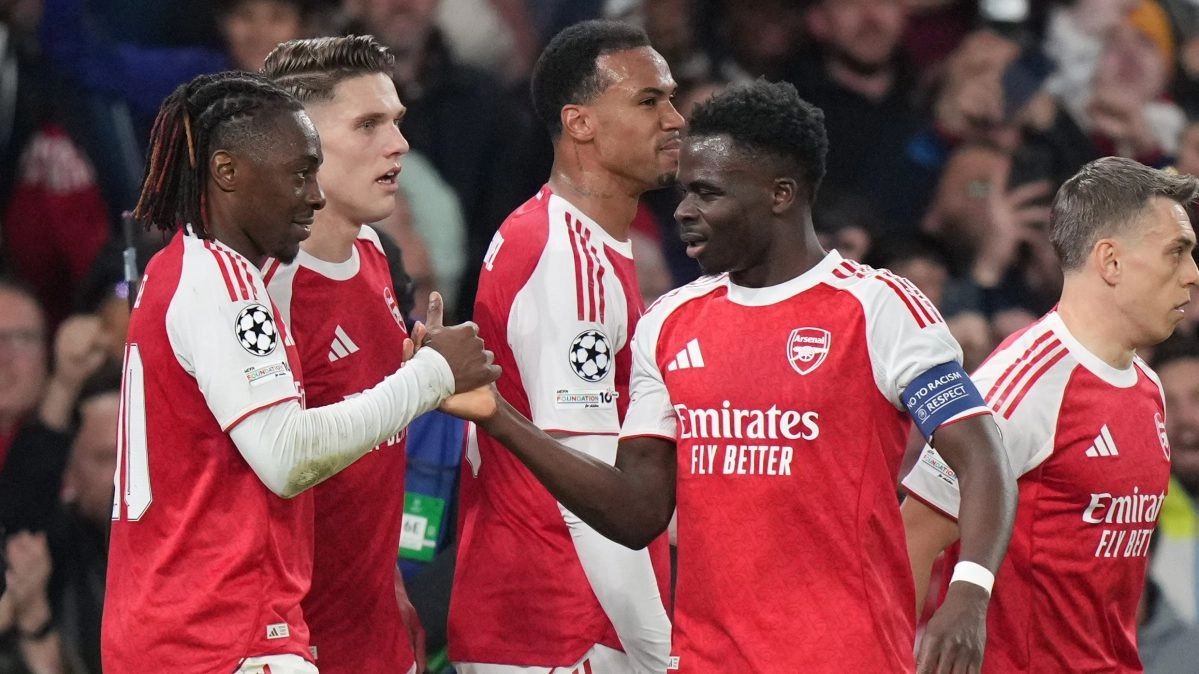 Arsenal is the first Champions finalist after eliminating Atltico de Madrid in Emirates