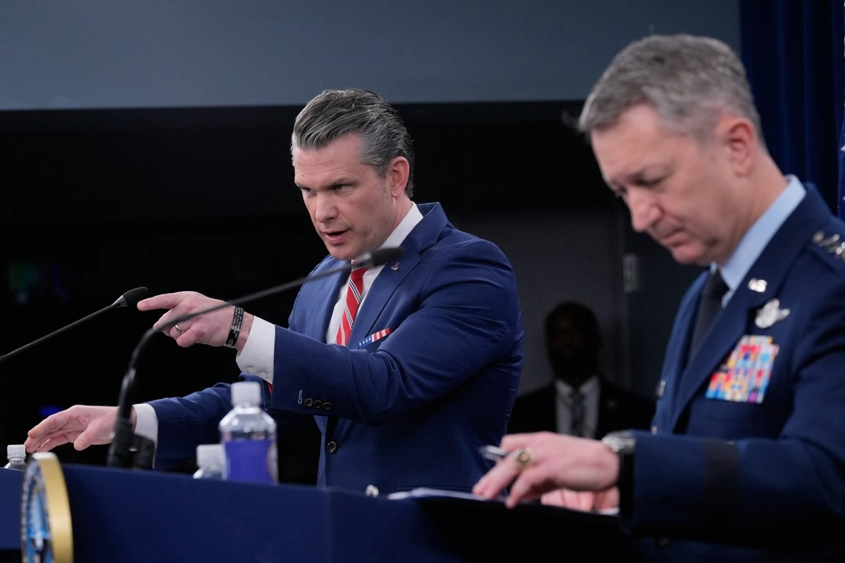 Iran doesnt have mine carrying dolphins says Pete Hegseth