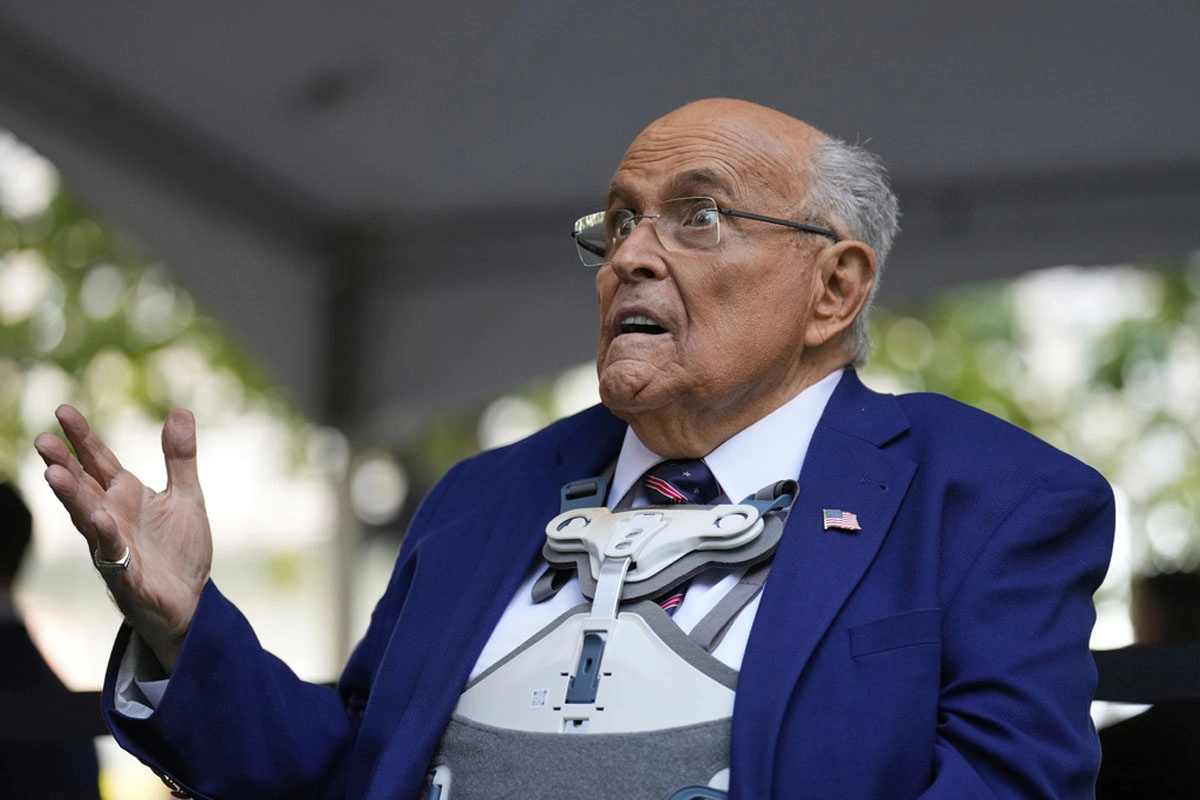 Rudy Giuliani was on a respirator and is in critical condition