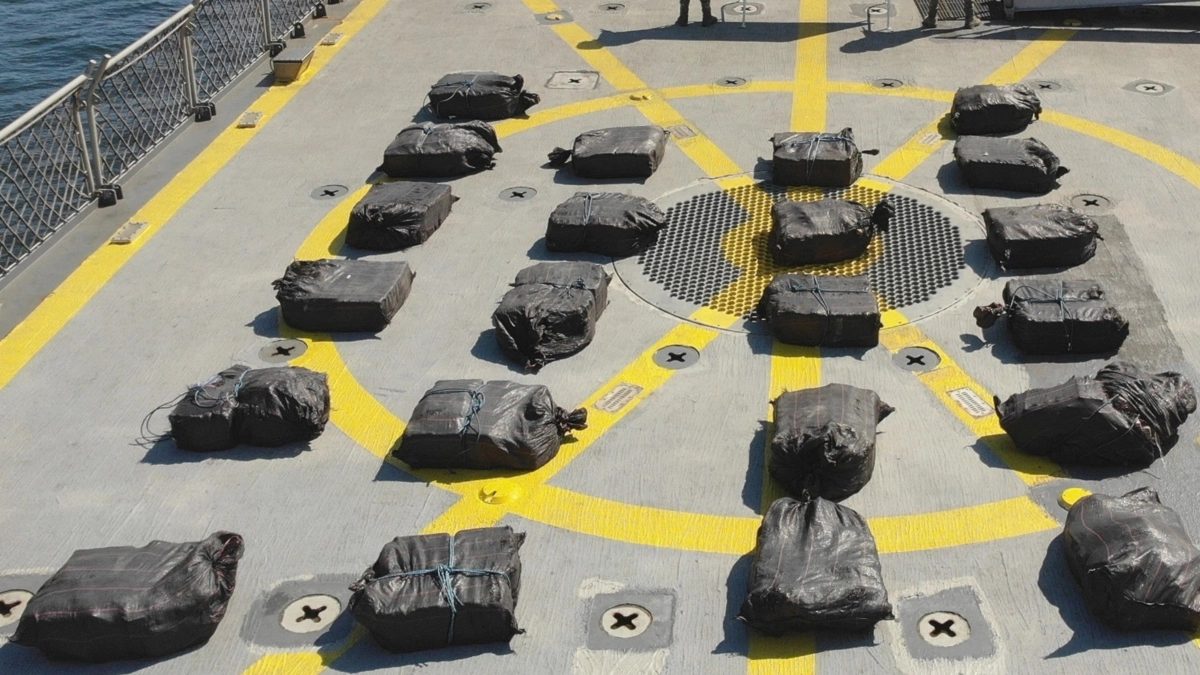 Mexican Navy achieves major cocaine seizure in the Pacific Ocean