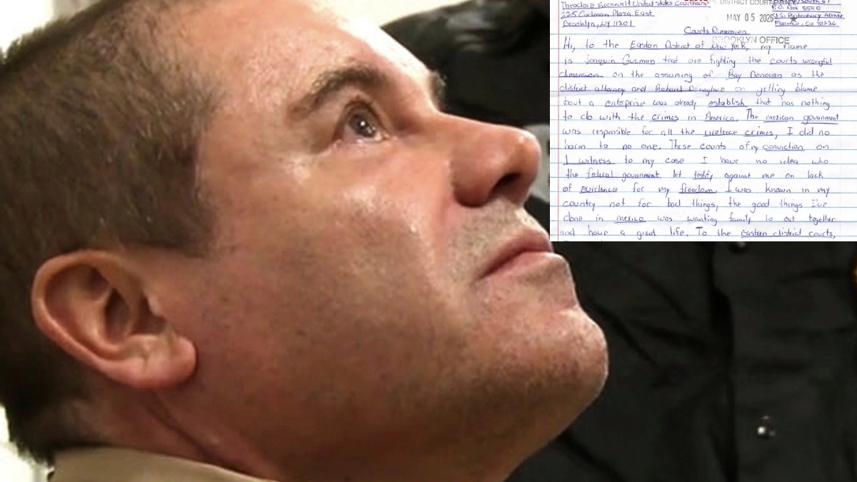 El Chapo Guzmn sends new letter in which insists on being extradited to Mexico