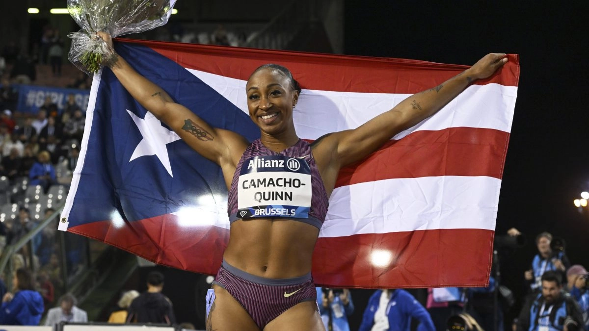Double Olympic Medalist Boricua Jasmine CamachoQuinn announces her pregnancy on Mothers Day