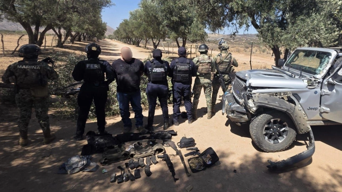 They capture El Checo regional leader of CJNG in Baja California who survived 2 attacks
