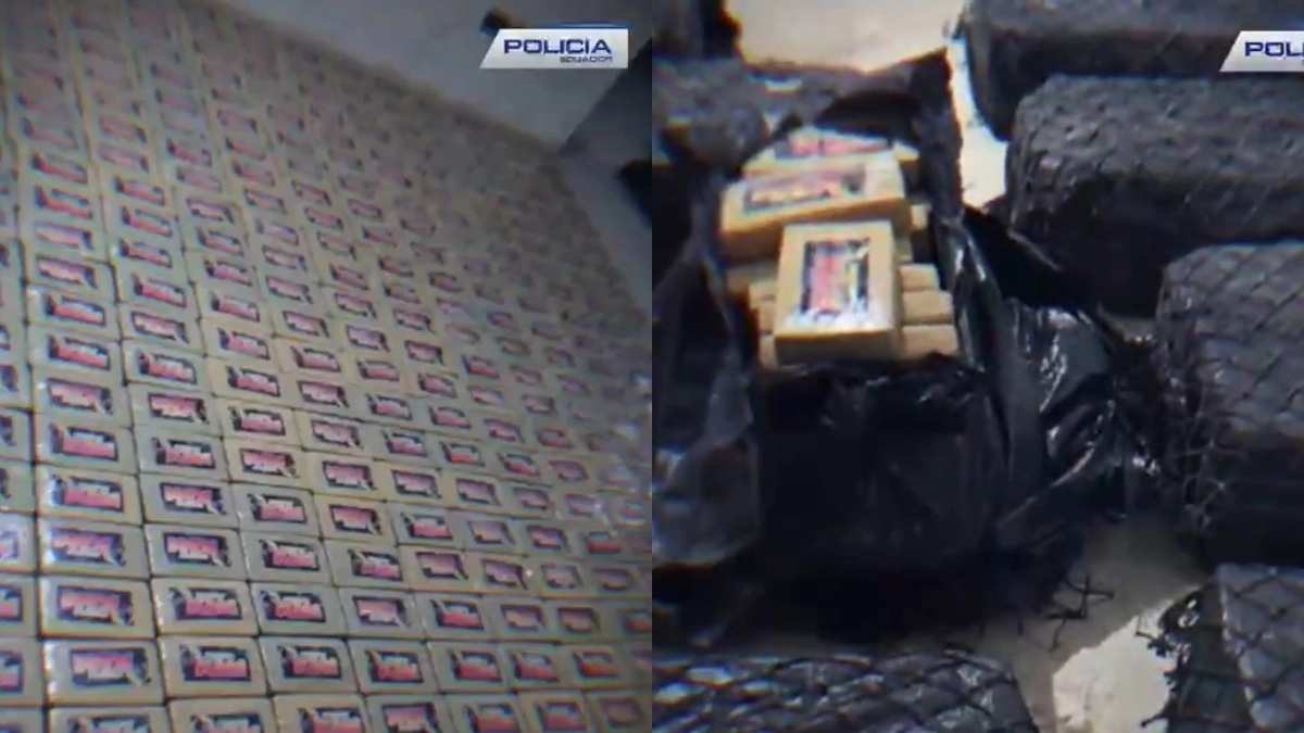 Ecuador seized millionaire cocaine shipment that was destined to the USA