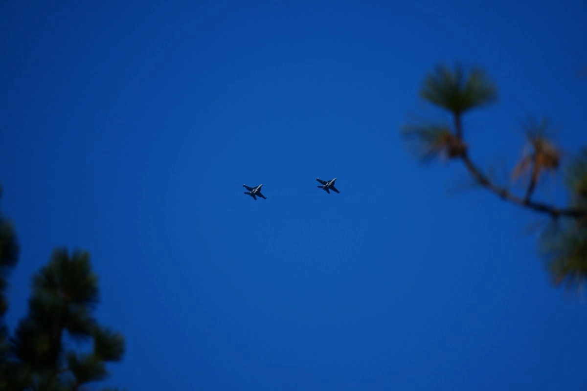 Shocking crash of military planes at Idaho air show forces pilots to eject