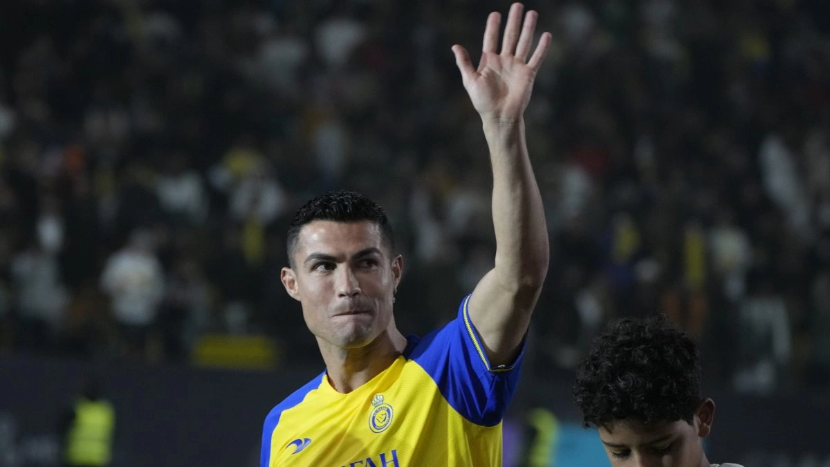 Cristiano Ronaldo was finally able to win the league title in Saudi Arabia