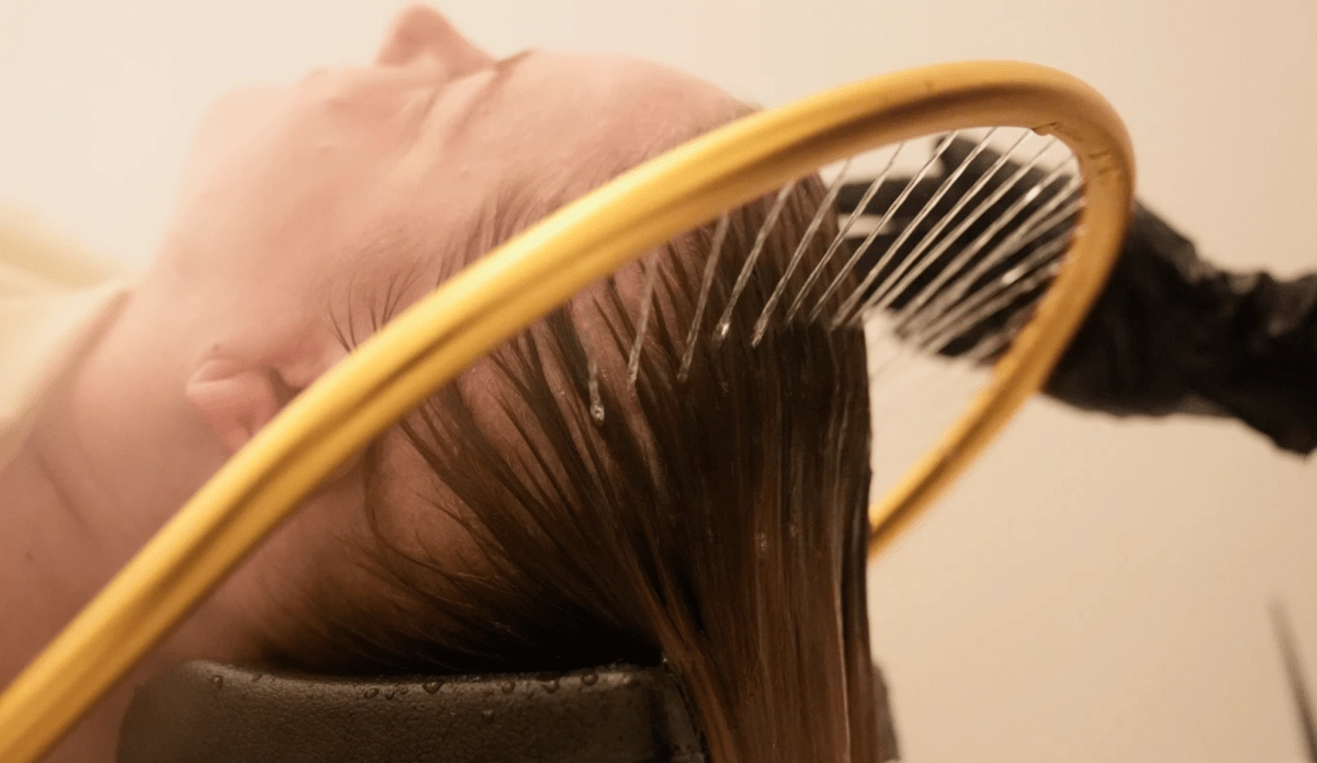 Why are Japanesestyle hair massages becoming popular in the United States