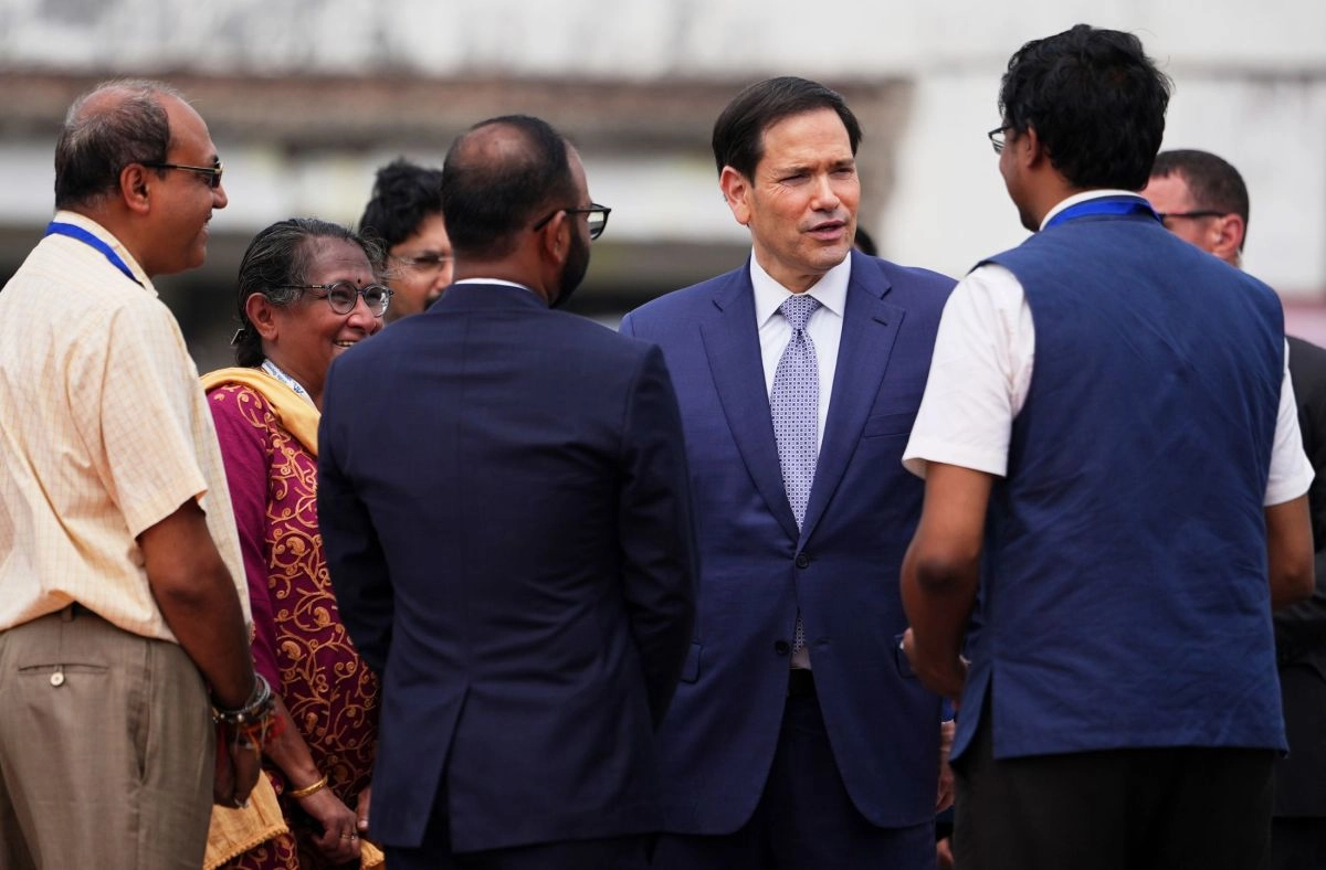From India Rubio affirms that the conflict with Iran will be resolved one way or another