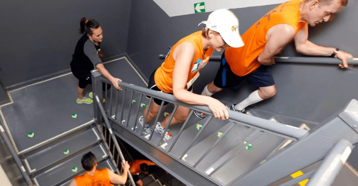 Climbing stairs is a great exercise for your health