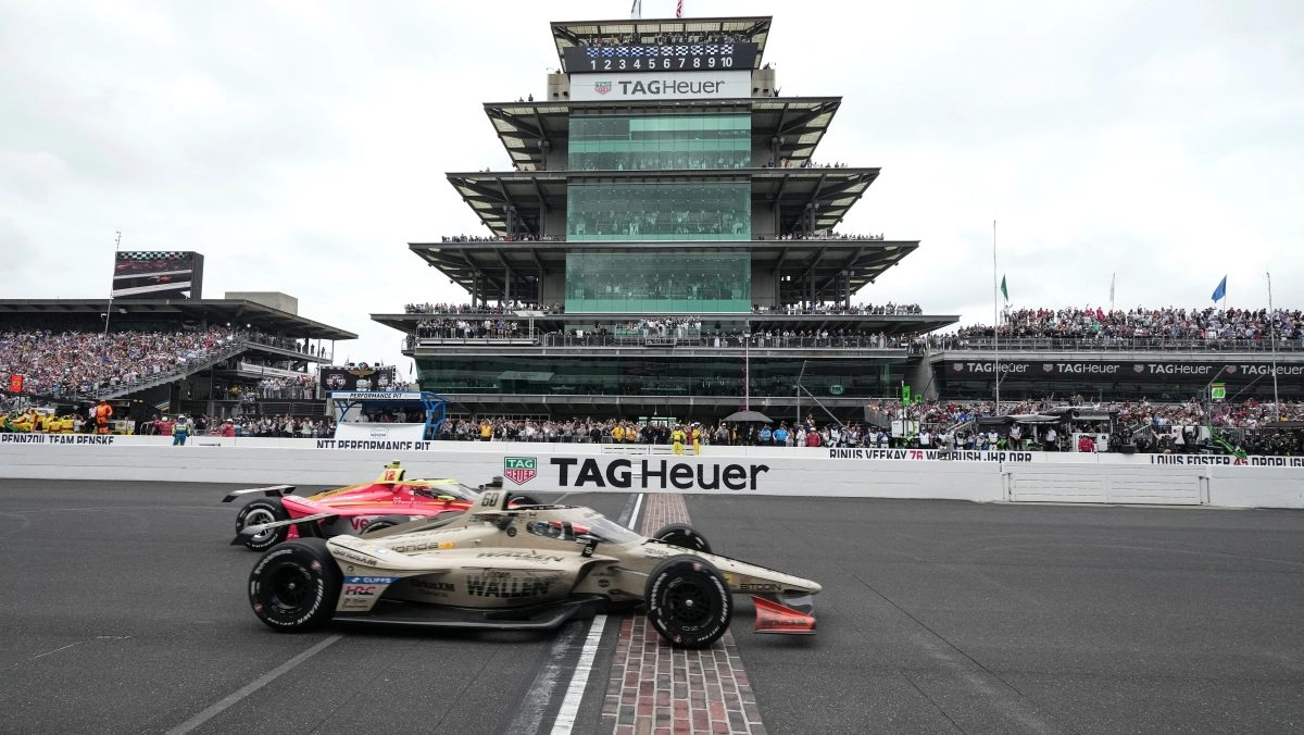 Indianapolis 500 Pato OWard is one step away from the podium in the closest finish in history