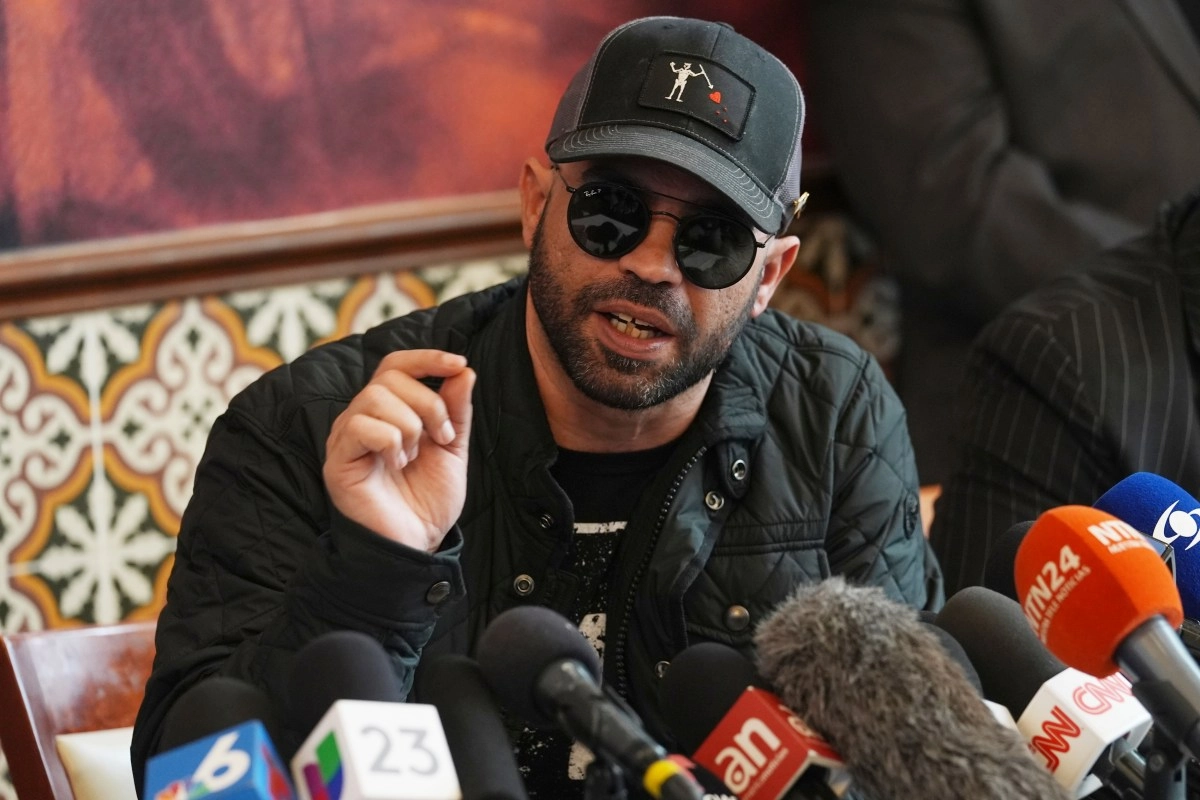 Enrique Tarrio former leader of the Proud Boys who stormed the Capitol will seek millions from the fund promoted by Trump
