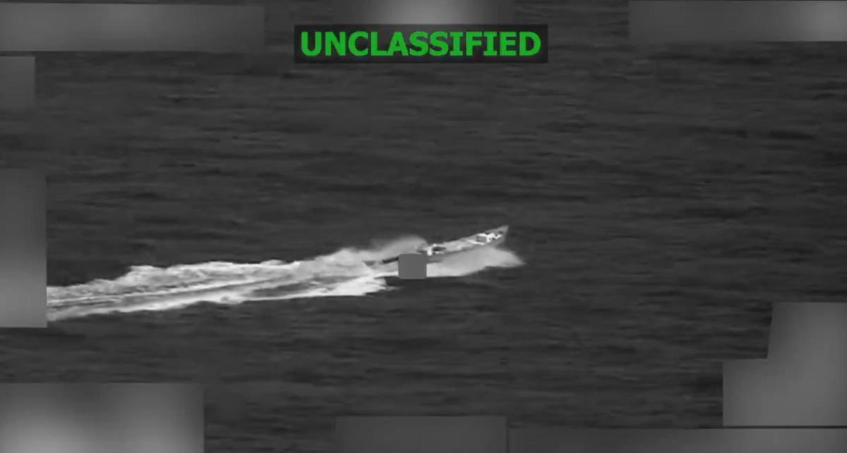 Southern Command attacks boat in the Pacific and kills one person there are two survivors