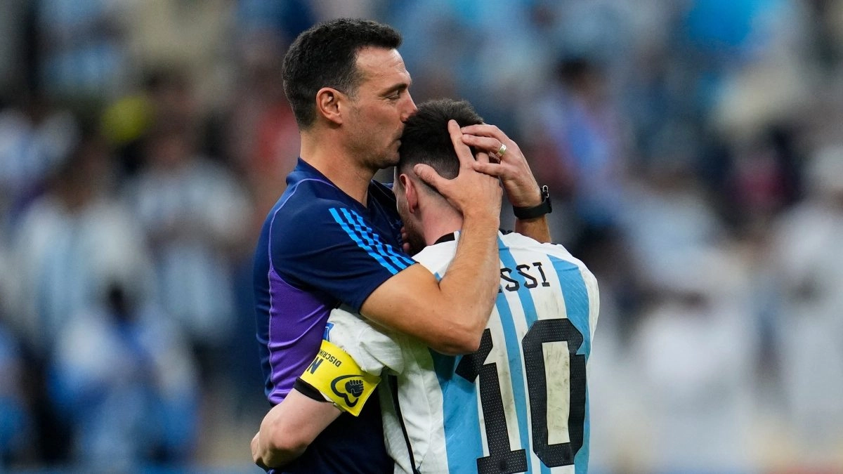 Lionel Scaloni spoke about Lionel Messis injury before the World Cup