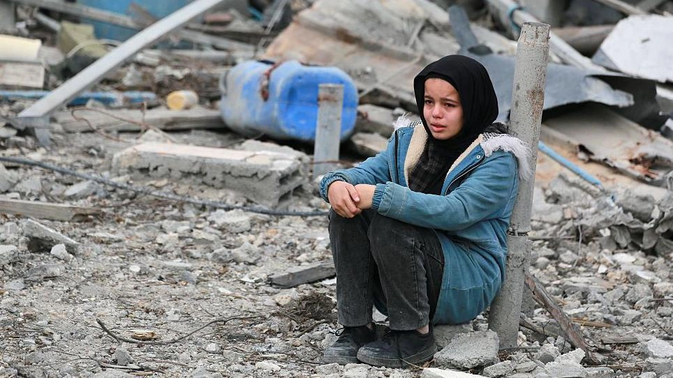The silent suffering of children in Gaza who have lost the ability to speak