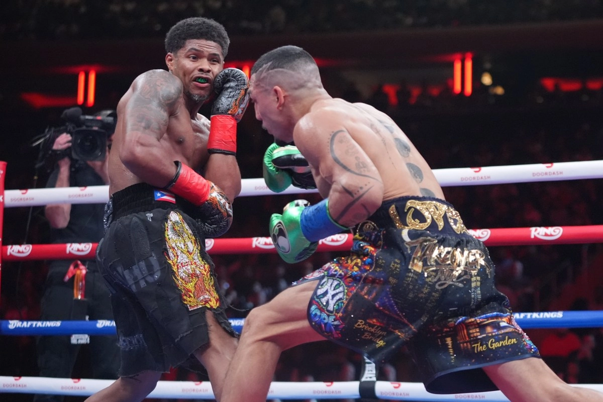 Shakur Stevenson is not intimidated and accepts OShaquie Fosters challenge