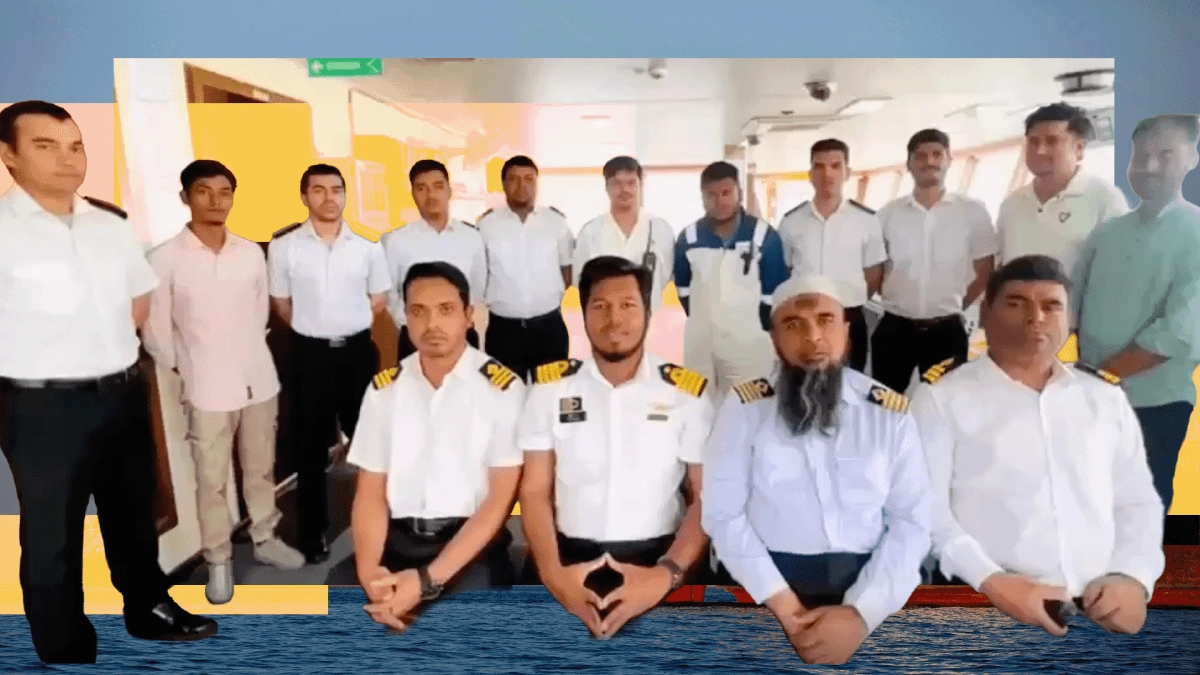 The thousands of sailors stressed and exhausted after more than 3 months trapped by the blockade of the Strait of Hormuz