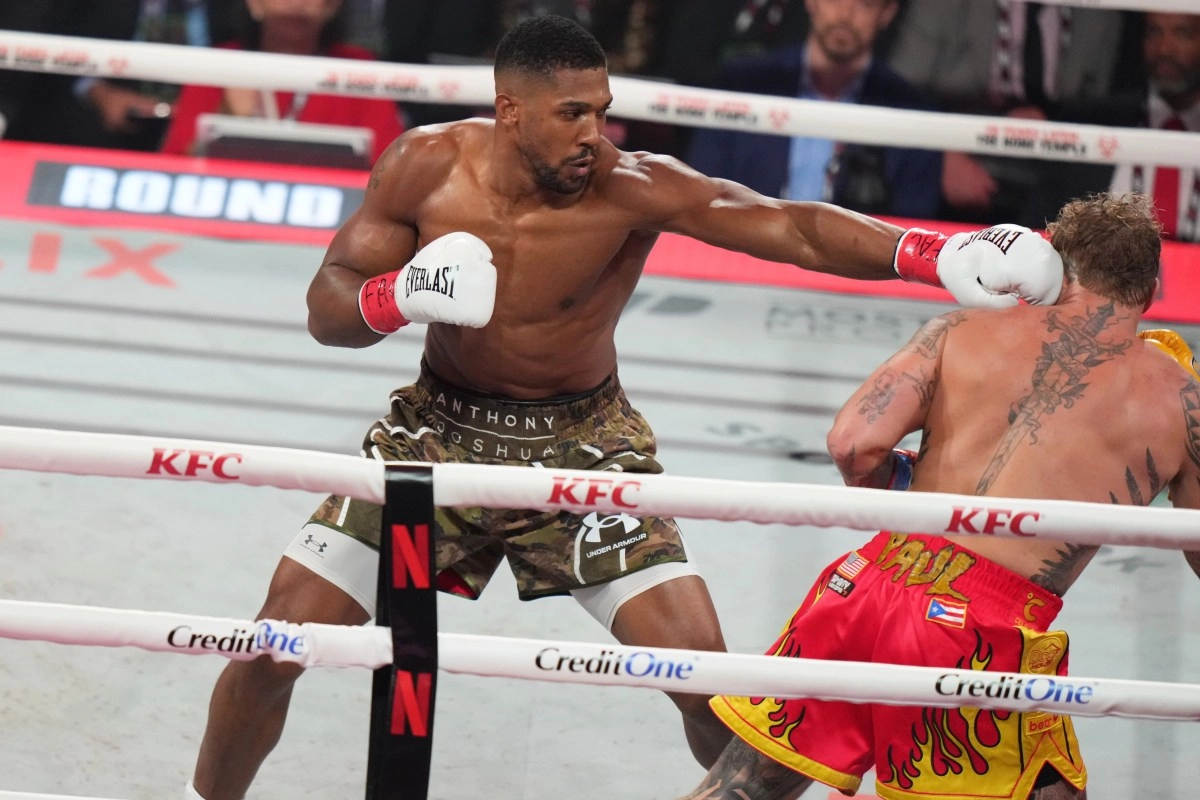 Anthony Joshua detailed plan to retire Jake Paul from boxing
