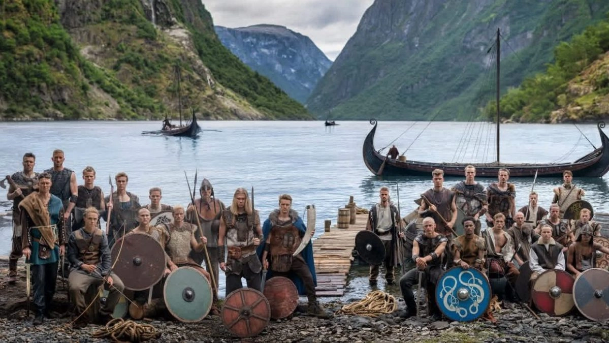 Norway took an official photo in the Viking style and divides opinions in the Scandinavian nation