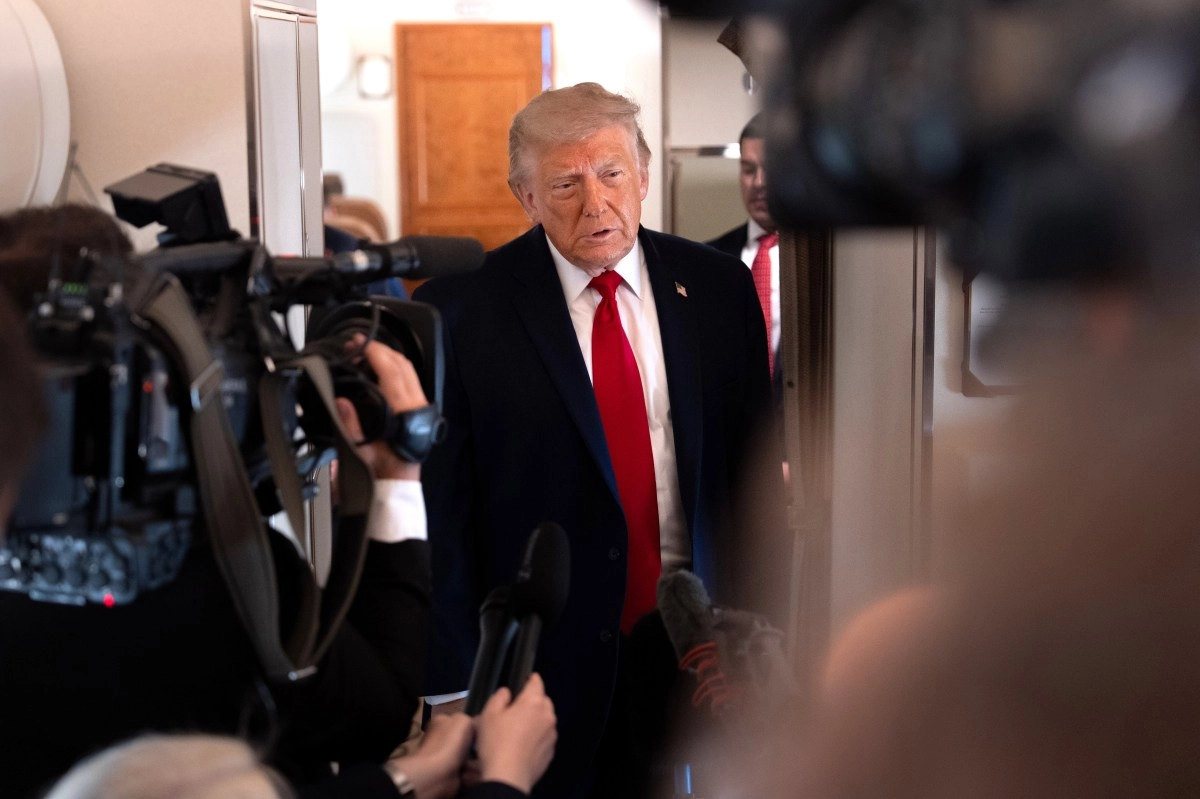 Trump abandons interview after being questioned about accusations of electoral fraud