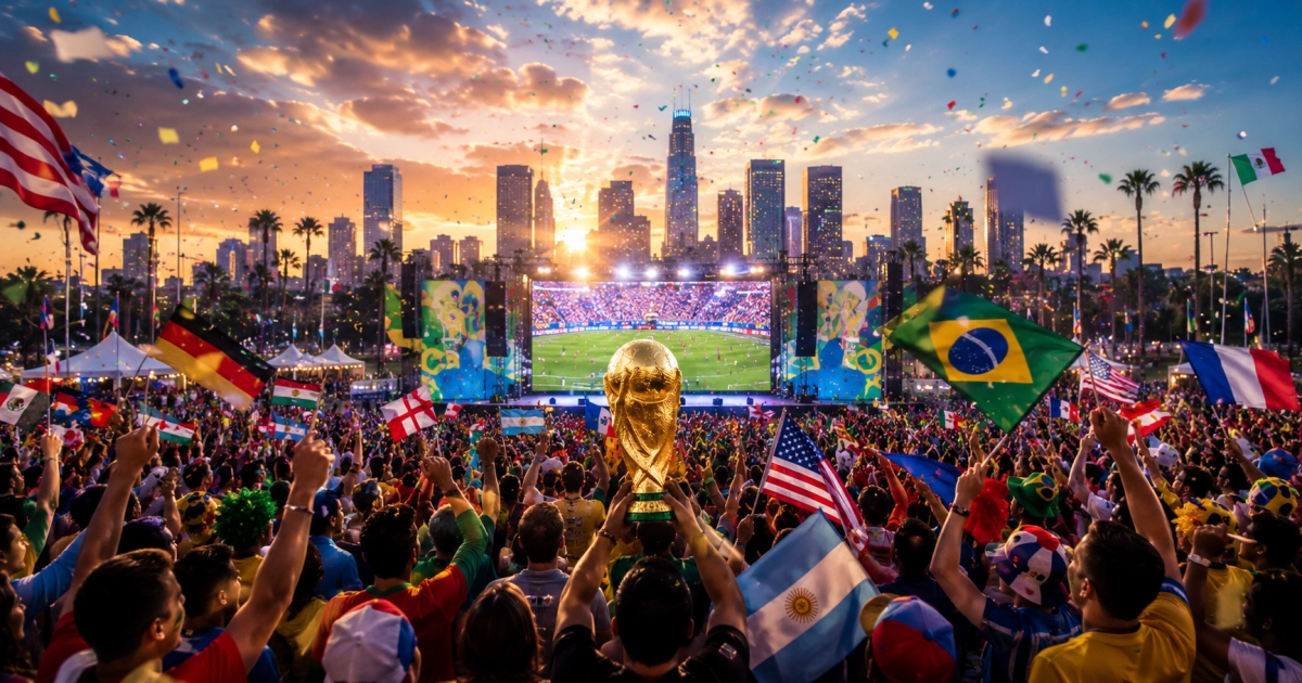 FIFA Fan Festival in Los Angeles artists matches and surprises at the big 2026 World Cup party