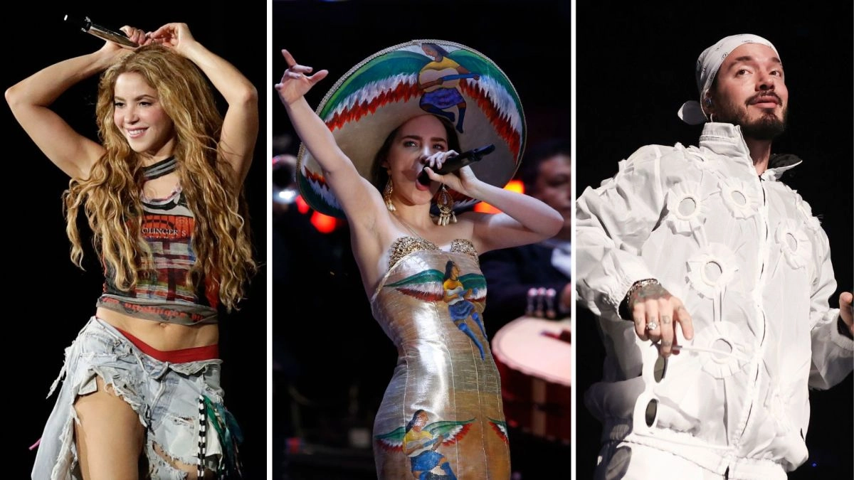 Shakira Belinda J Balvin and more stars shone at the grand opening party of the 2026 World Cup