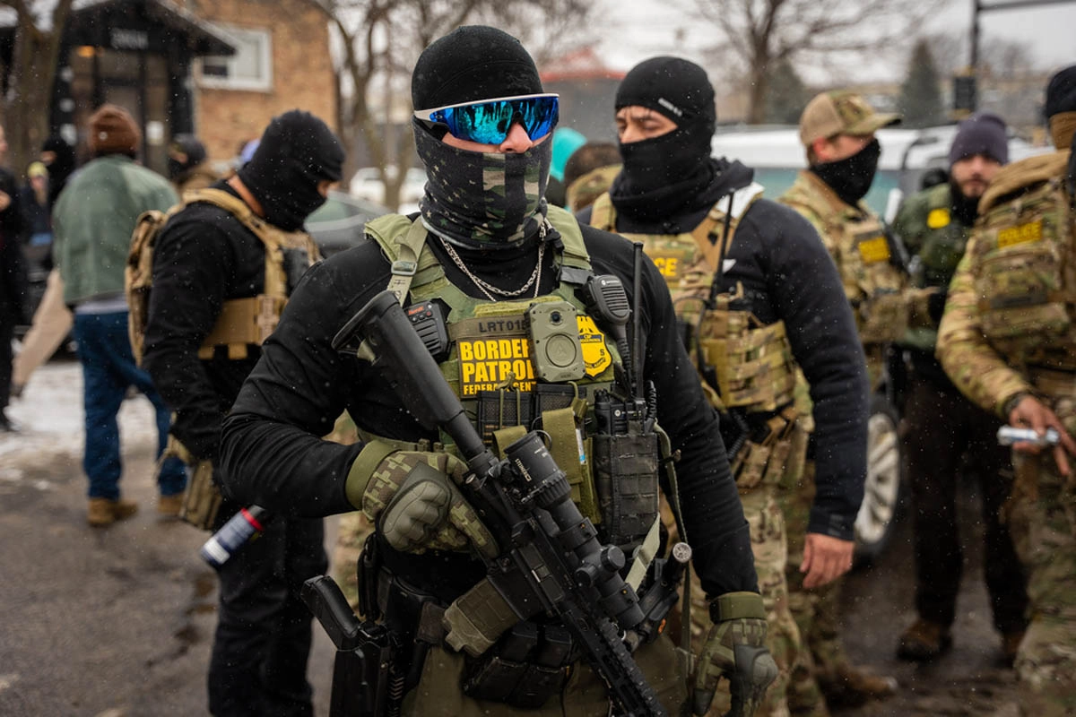 Justice Department sues Virginia for banning ICE agents from wearing masks
