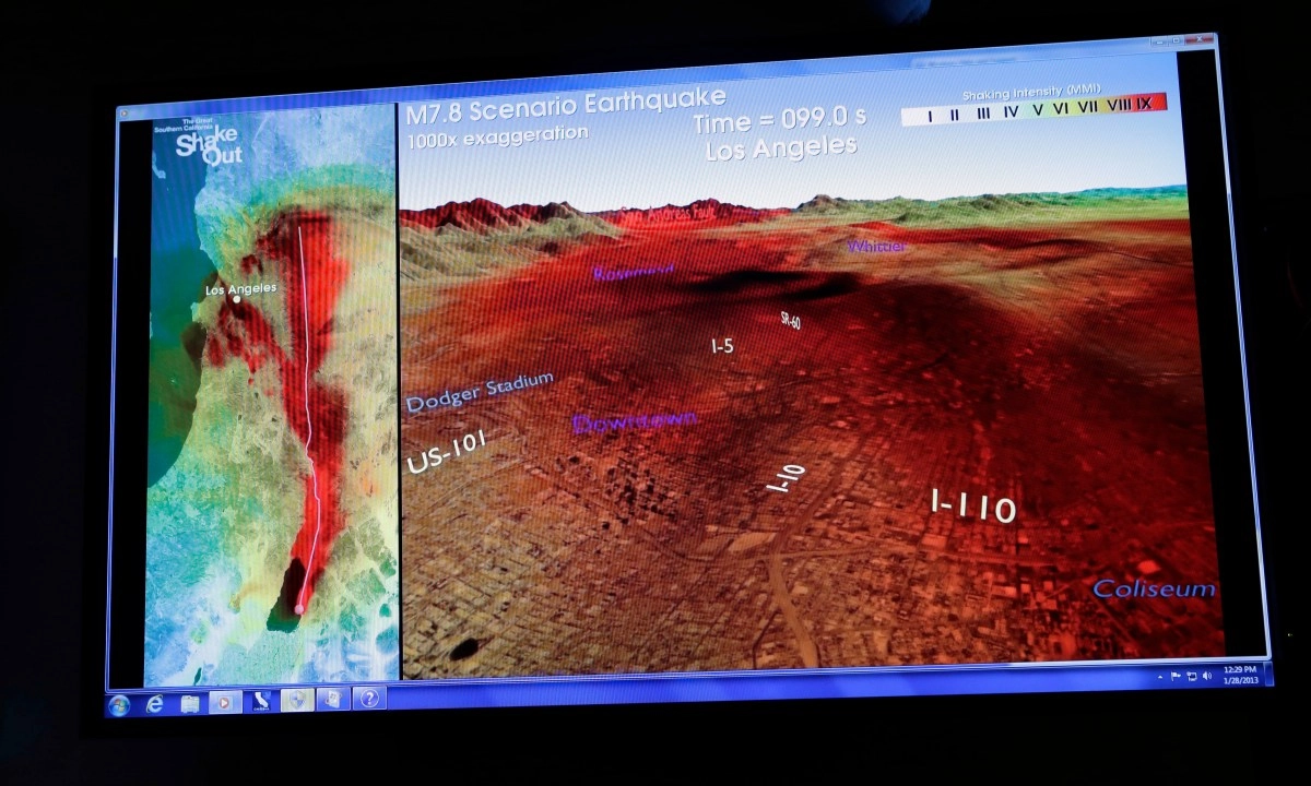 San Andreas Fault Highest stress level in 1000 years according to research